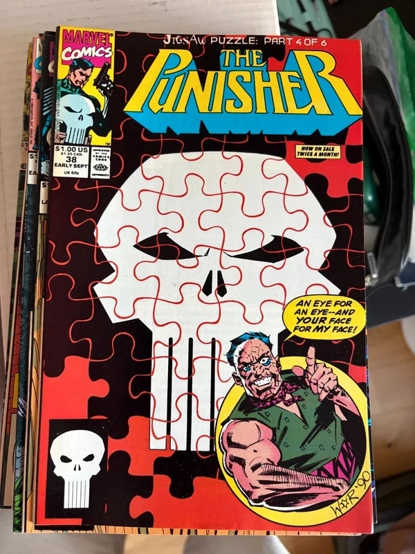 The Punisher #38 – Jigsaw Puzzle Part 4 of 6 — The Punisher Marvel Comics