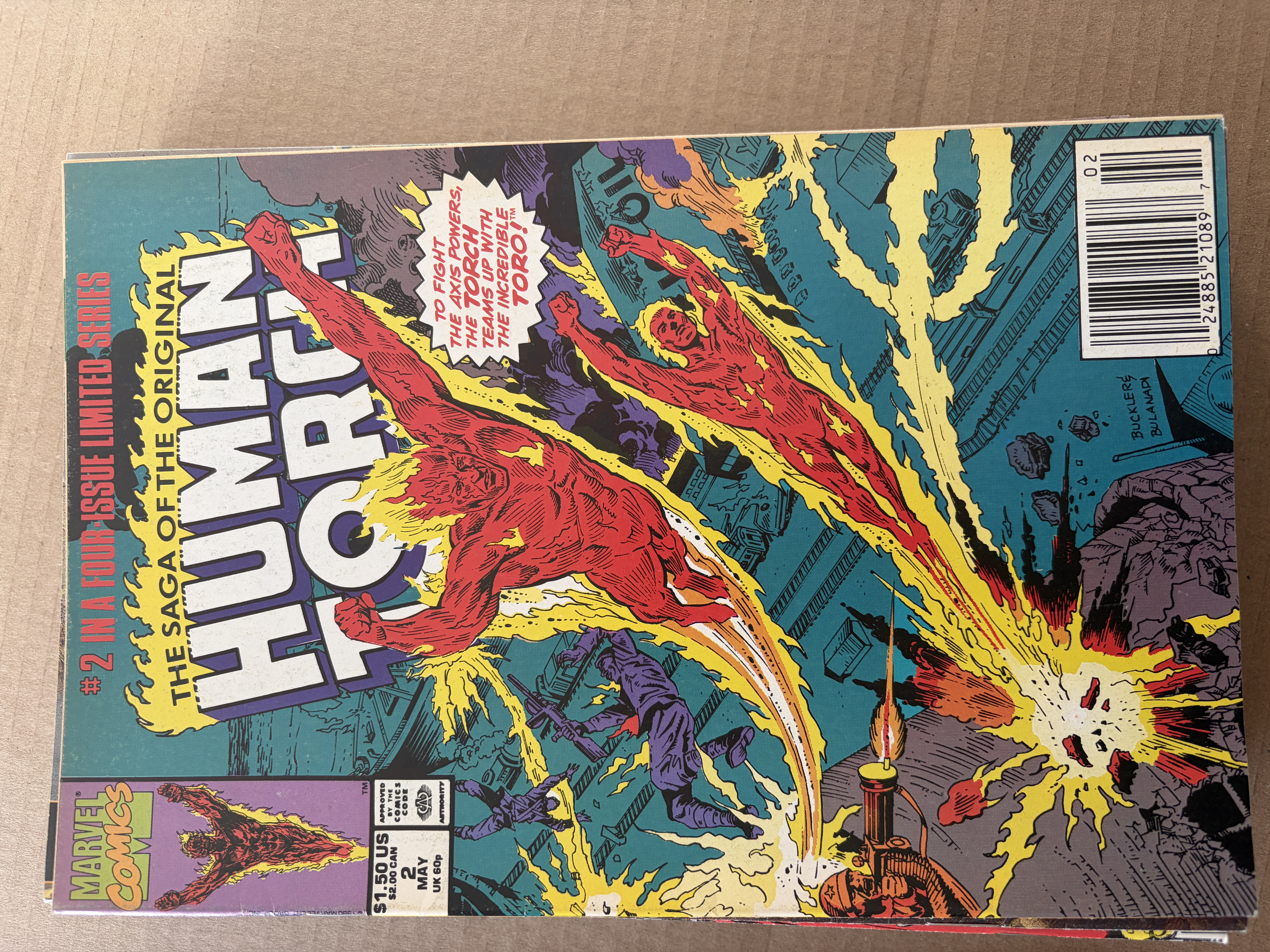 The Saga of the Original Human Torch #2