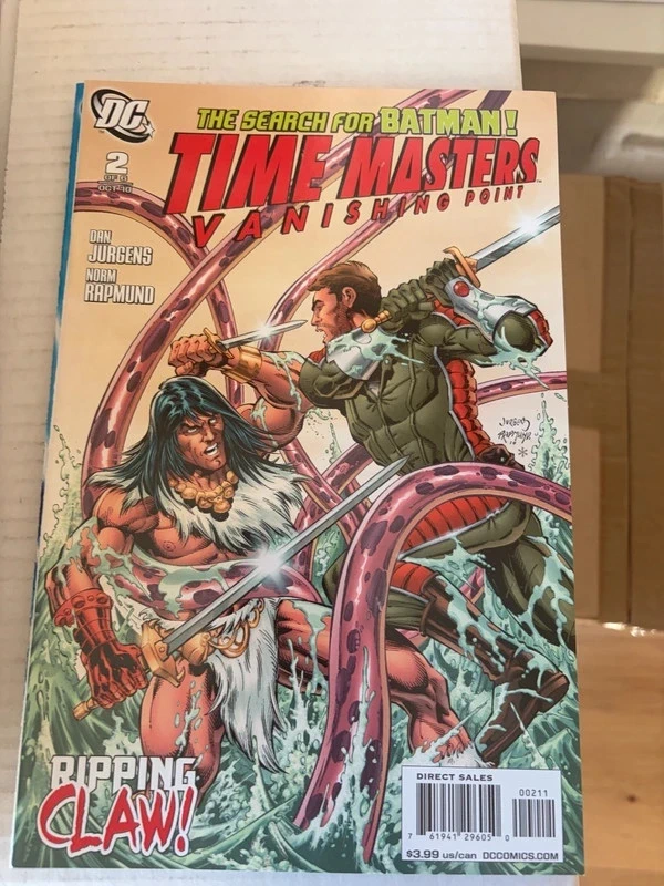 Time Masters: Vanishing Point #2 – Ripping Claw! — Time Masters: Vanishing Point DC Comics