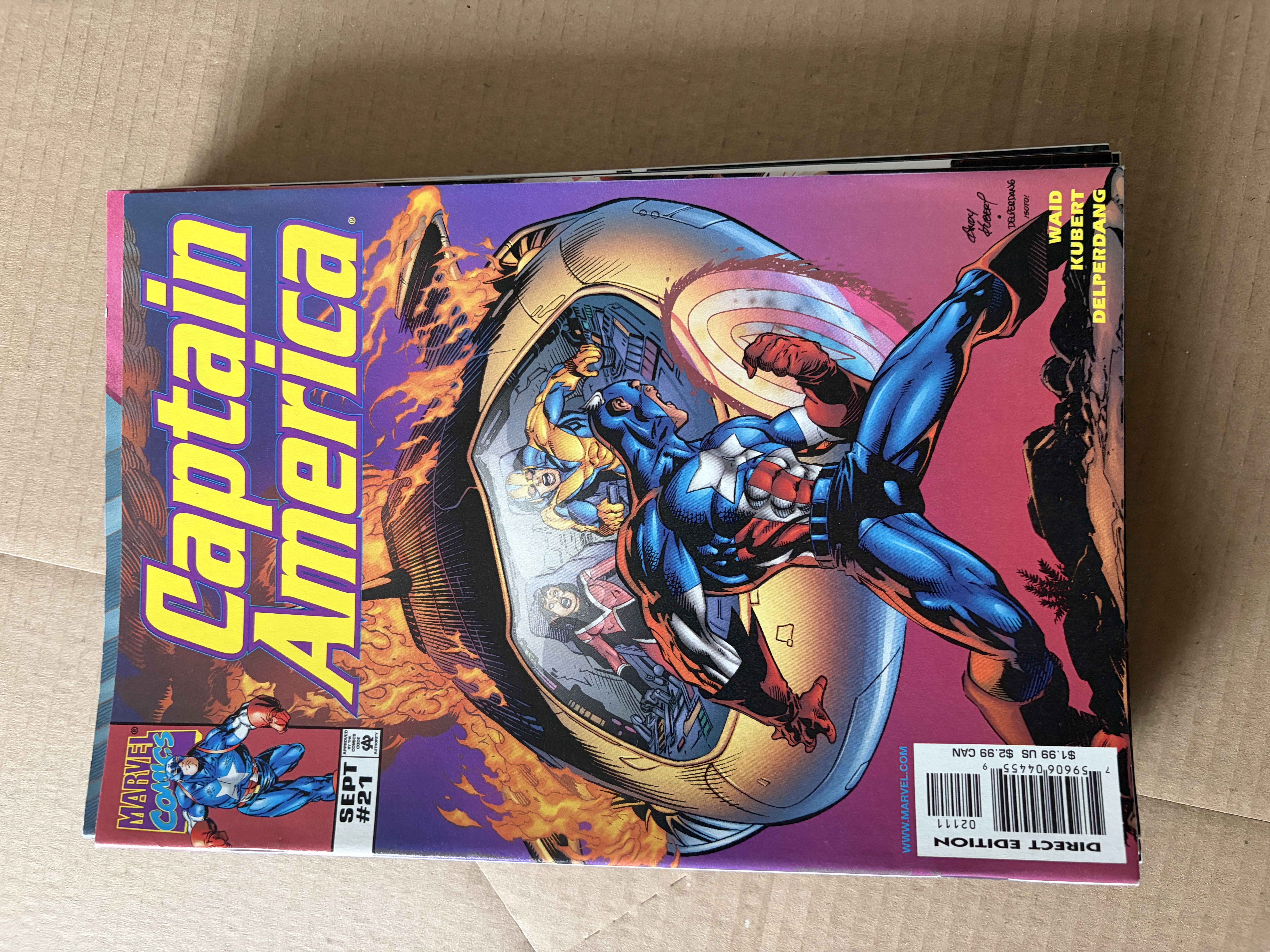 Captain America #21