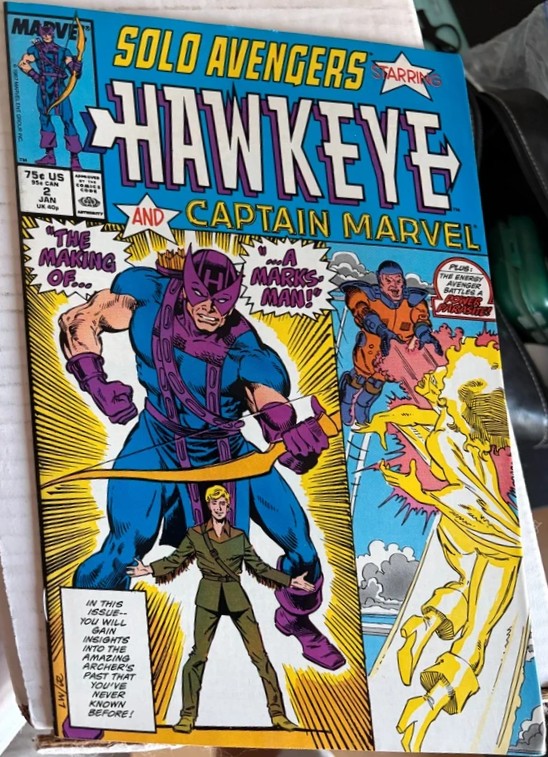 Solo Avengers Starring Hawkeye and Captain Marvel — Solo Avengers Marvel