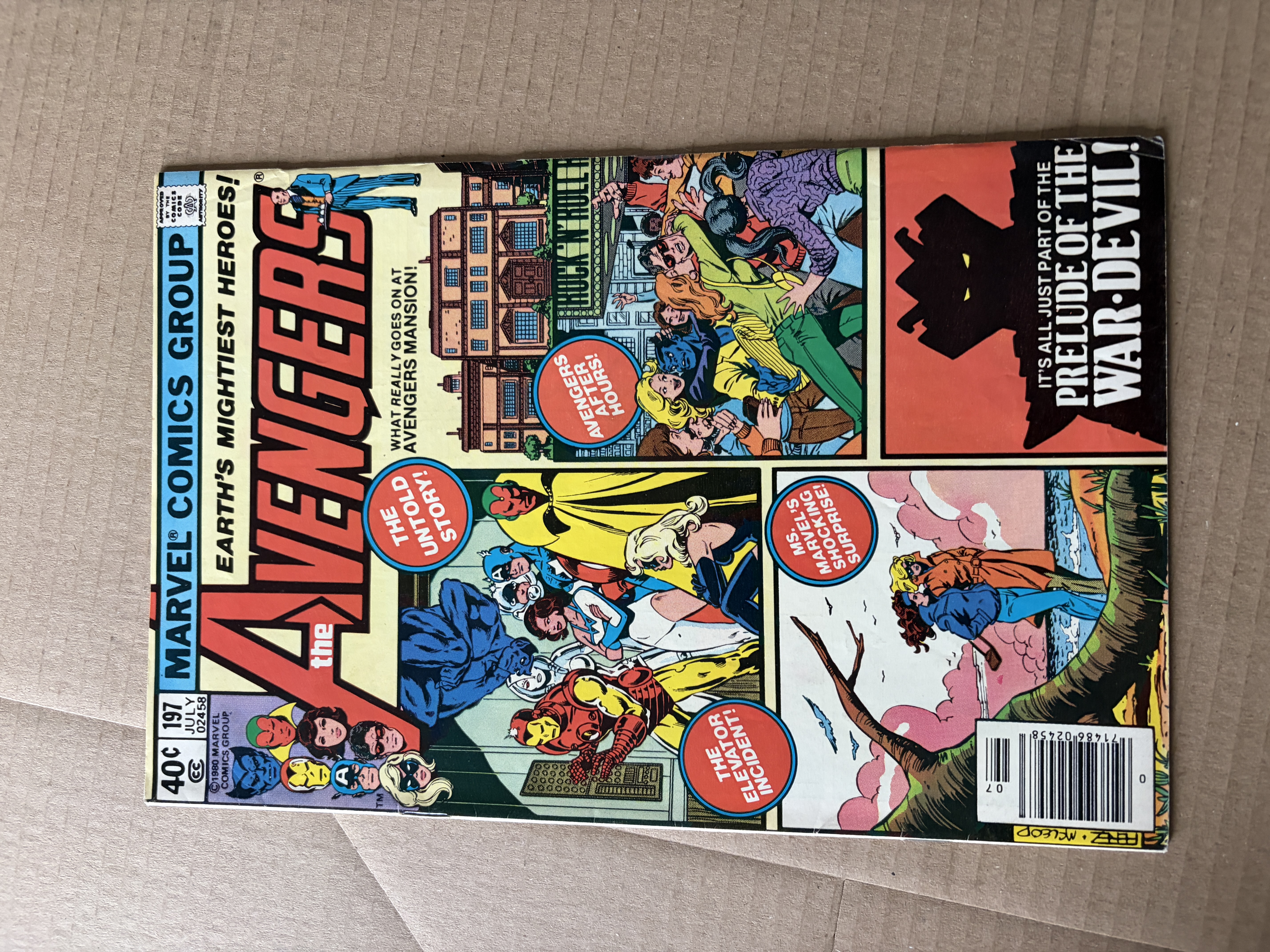The Avengers #197