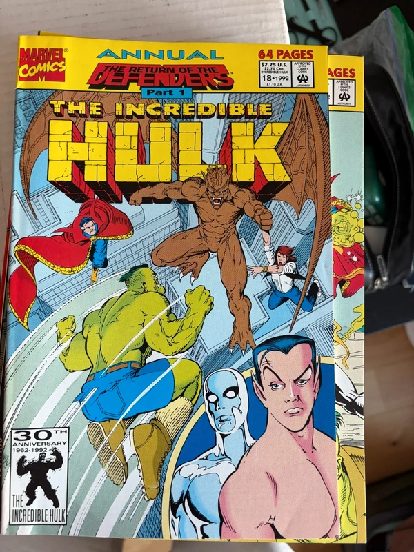 The Incredible Hulk Annual: The Return of the Defenders Part 1 — Hulk Marvel Comics