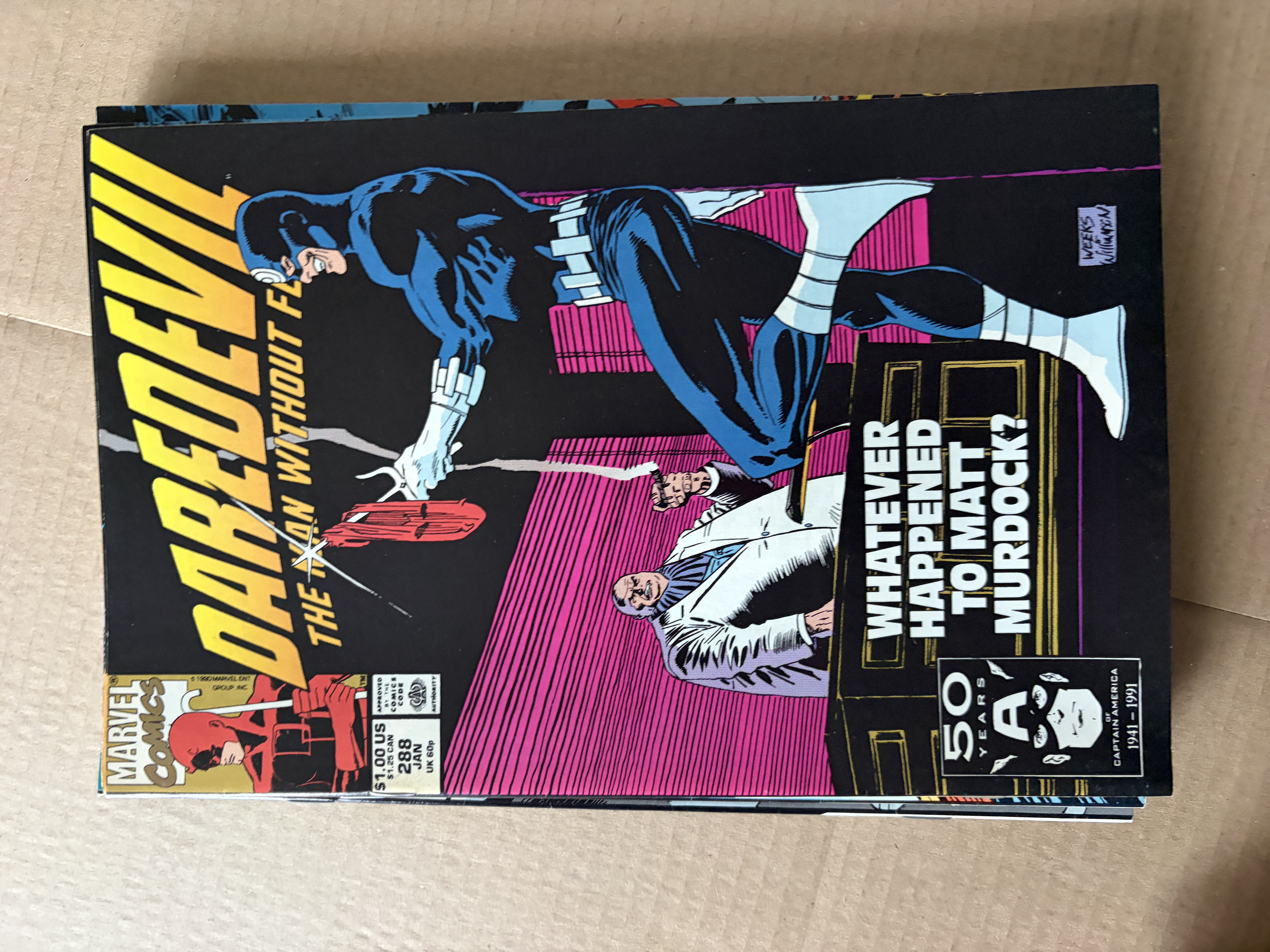 Daredevil #288 – Marvel Comics