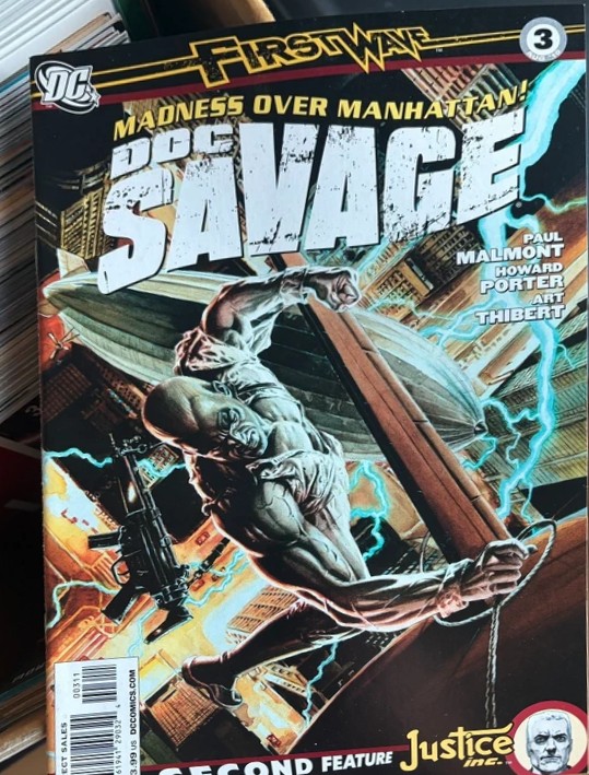 First Wave: Madness Over Manhattan – Doc Savage — Doc Savage DC