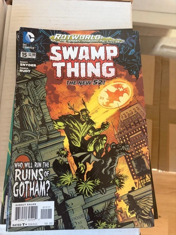 Swamp Thing #15 – Rotworld: The Green Kingdom Part Three — Swamp Thing DC Comics