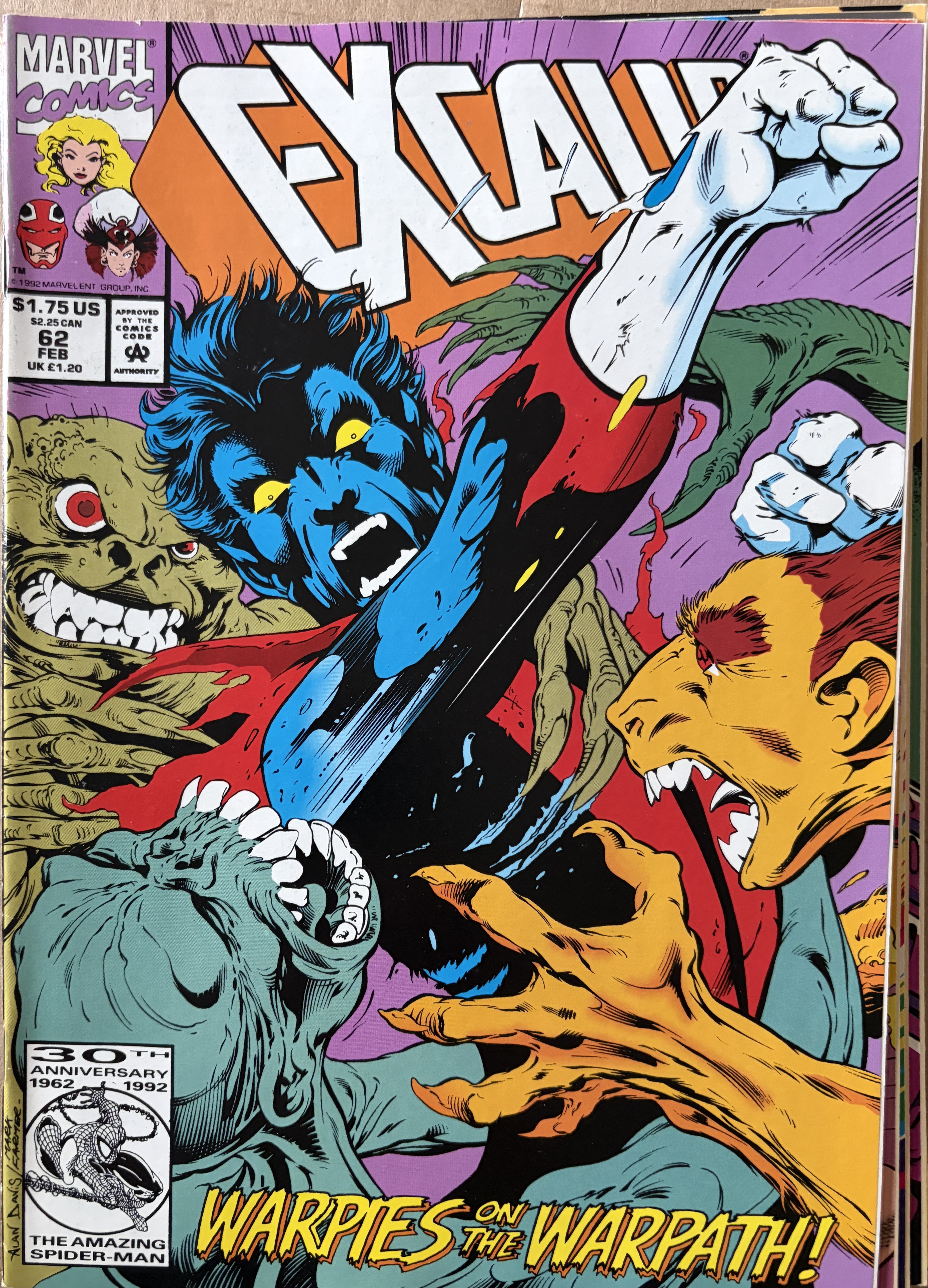 Excalibur #62 – Warpies on the Warpath!