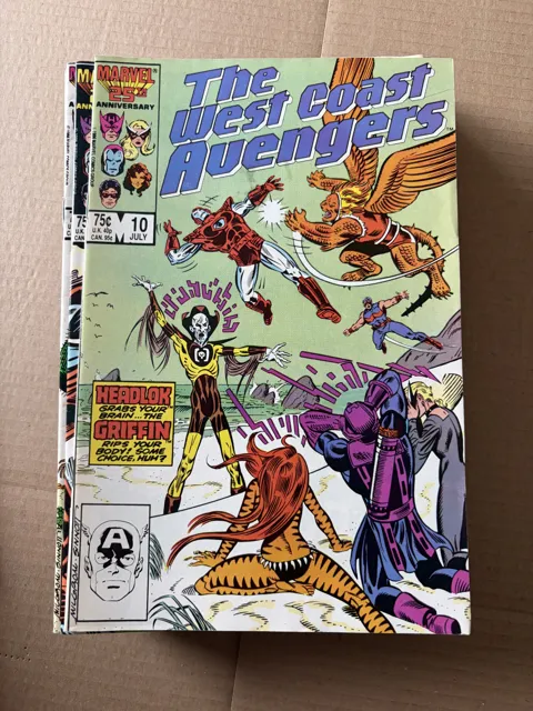 The West Coast Avengers #10 — West Coast Avengers Marvel