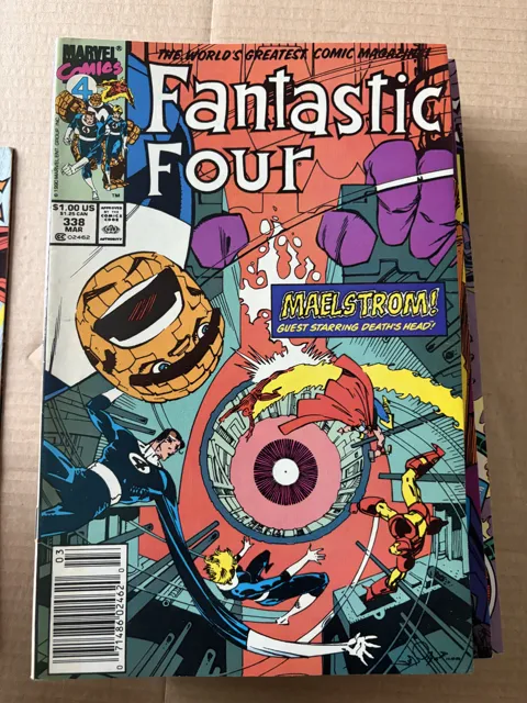 Fantastic Four #338 – Maelstrom! — Fantastic Four Marvel Comics