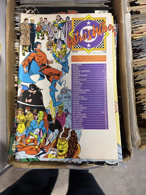 Who's Who: The Definitive Directory of the DC Universe Volume XVI — Who's Who DC Comics
