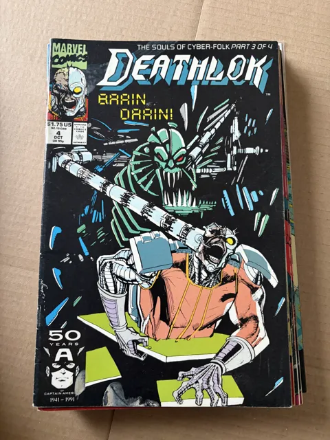 Deathlok: Brain Drain! — Deathlok Marvel Comics