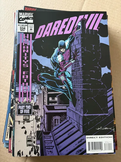 Daredevil #334 – Humanity’s Fathom Part Two of Five — Daredevil Marvel Comics