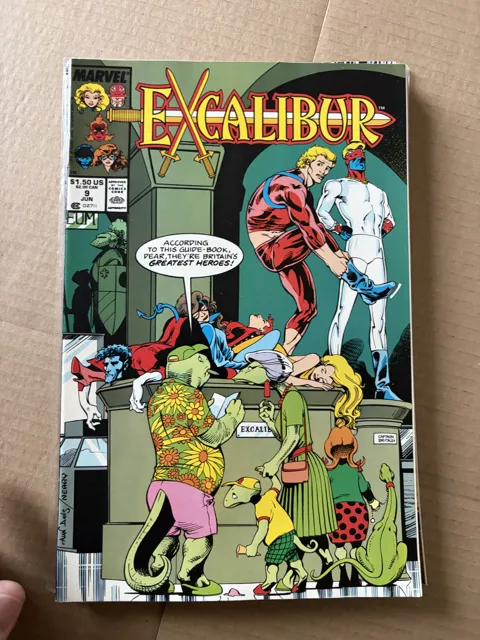 Excalibur #9 — Excalibur Marvel