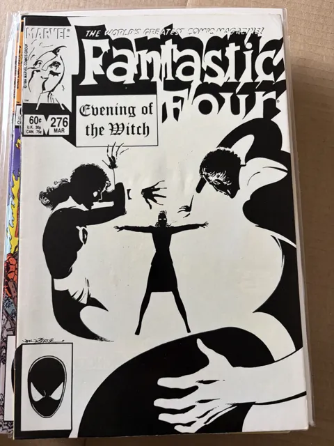 Fantastic Four #276 – Evening of the Witch — Fantastic Four Marvel Comics
