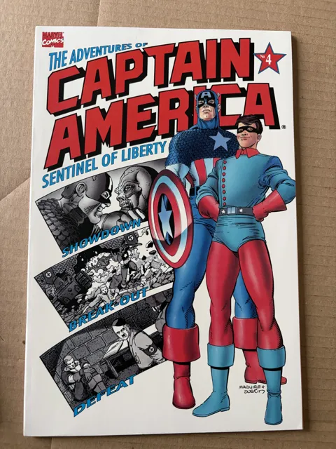 The Adventures of Captain America: Sentinel of Liberty No. 4 — Captain America Marvel Comics
