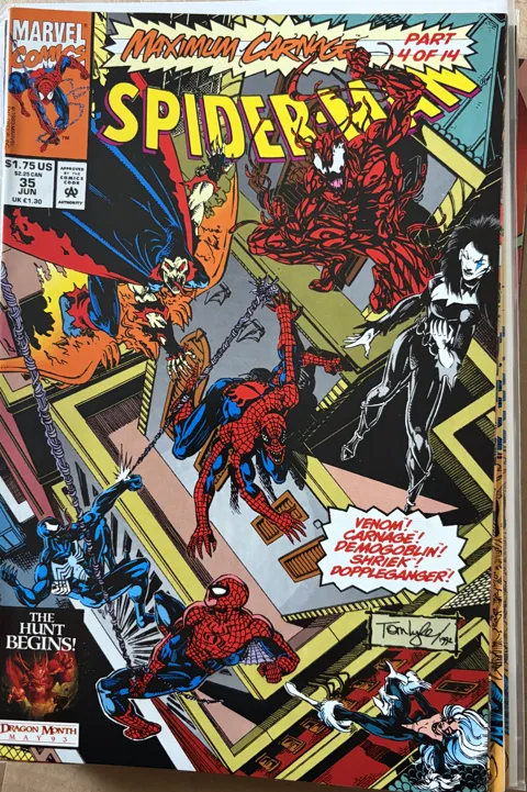 Spider-Man #35 – Maximum Carnage Part 4 of 14 — Spider-Man Marvel Comics