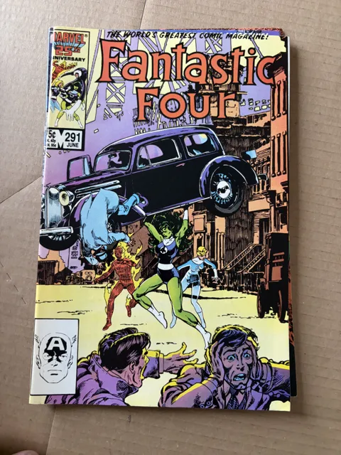 Fantastic Four #291 — Fantastic Four Marvel