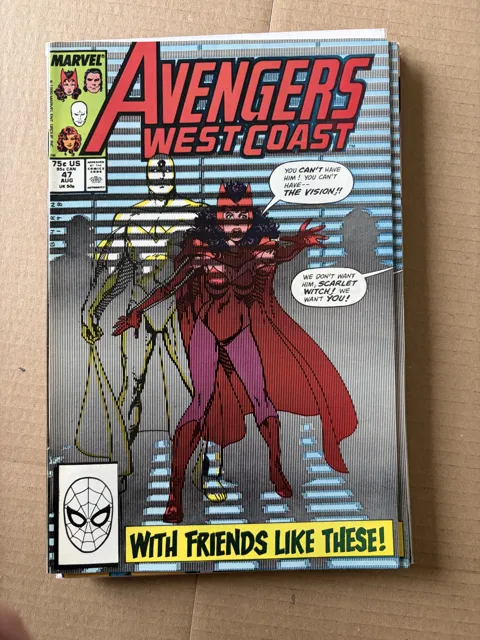 Avengers West Coast #47 – With Friends Like These! — Avengers West Coast Marvel