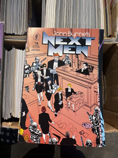 John Byrne's Next Men #18 — Next Men Dark Horse Comics