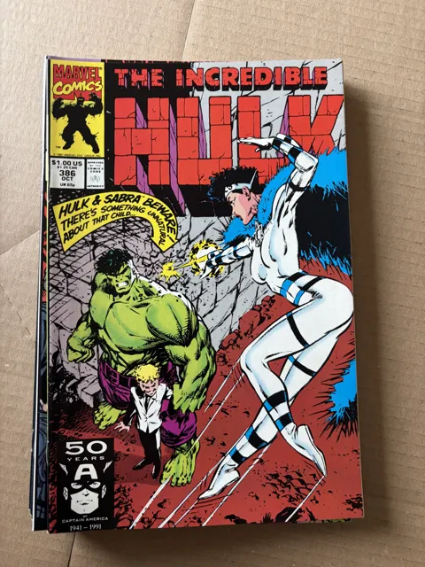 The Incredible Hulk #386 — Hulk Marvel Comics