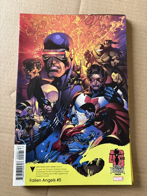 Fallen Angels #5 - variant 40th DP saga  — Fallen Angels Marvel