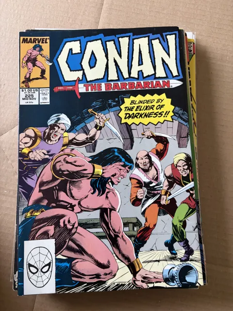 Conan the Barbarian 225 — Conan the Barbarian Marvel