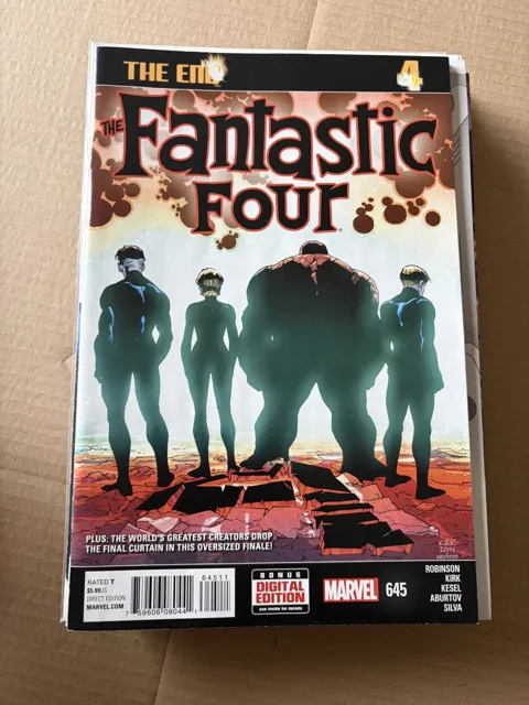 The Fantastic Four #645 – The End — Fantastic Four Marvel