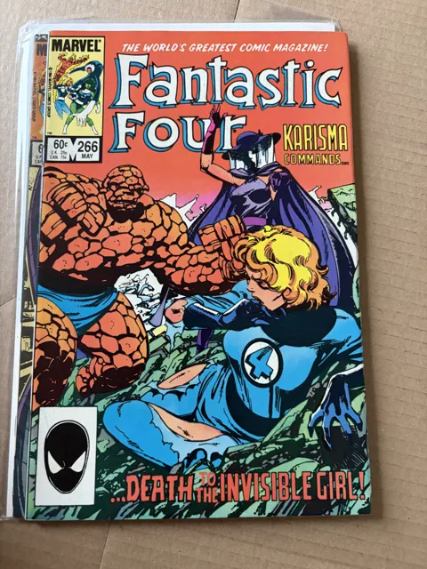 Fantastic Four #266 – Karisma Commands... ...Death to the Invisible Girl! — Fantastic Four Marvel