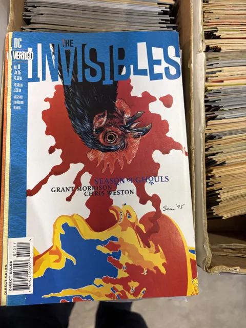 The Invisibles #10 – Season of Ghouls — The Invisibles DC Vertigo