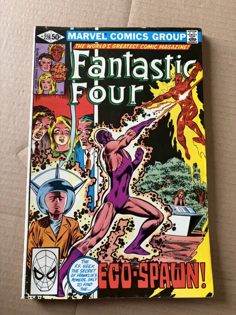 Fantastic Four #228 – Ego-Spawn! — Fantastic Four Marvel Comics Group