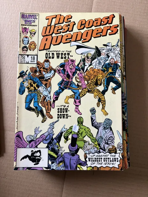 The West Coast Avengers — West Coast Avengers Marvel Comics