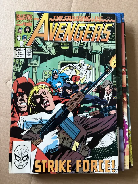Avengers #321 – Strike Force! — Avengers Marvel Comics