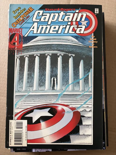 Captain America #444 — Captain America Marvel