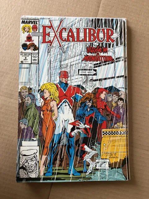 Excalibur #8 – Mayhem in Manhattan — Excalibur Marvel