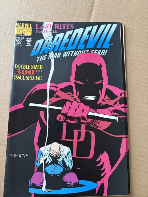 Daredevil: #300 – Last Rites Part IV of IV — Daredevil Marvel Comics