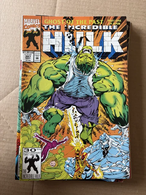 The Incredible Hulk #397 – Ghost of the Past Part One of Four — Hulk Marvel Comics