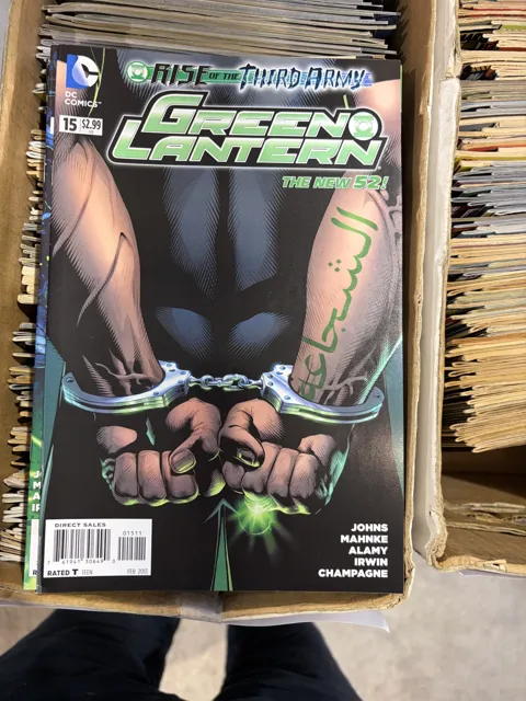 Green Lantern #15 – Rise of the Third Army — Green Lantern DC Comics
