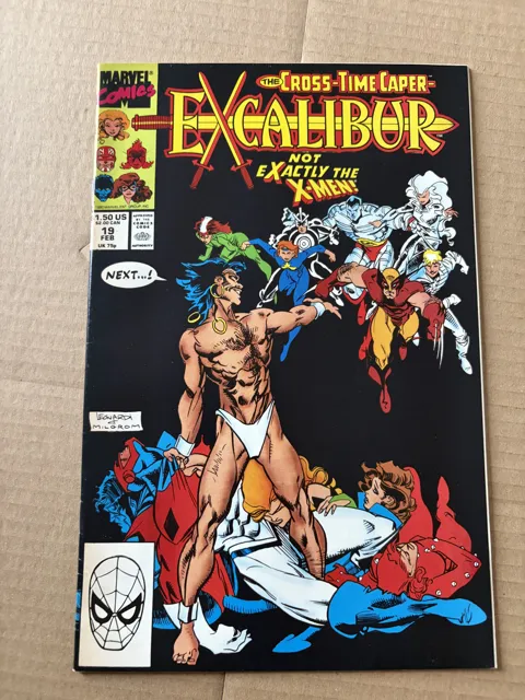Excalibur 19 : The Cross-Time Caper — Excalibur Marvel Comics