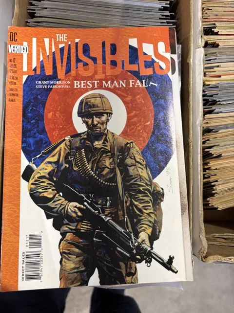 The Invisibles #12 – Best Man Fall — The Invisibles DC Vertigo