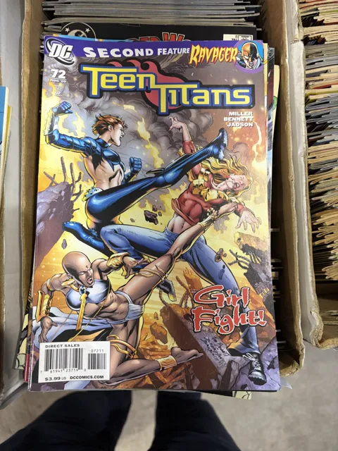 Teen Titans #72 – Girl Fight! — Teen Titans DC