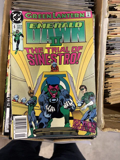 Green Lantern: Emerald Dawn II #6 – The Trial of Sinestro! — Green Lantern: Emerald Dawn II DC