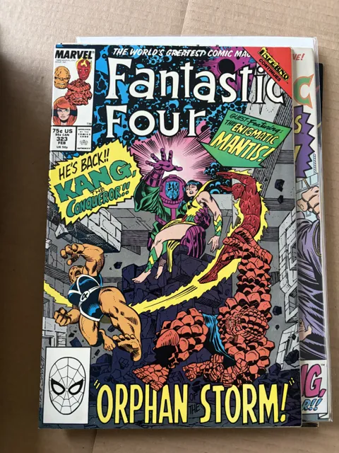Fantastic Four #323 – Orphan Storm! — Fantastic Four Marvel