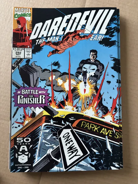 Daredevil #292 — Daredevil Marvel Comics