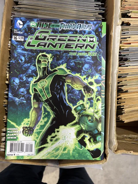Green Lantern #16 – Rise of the Third Army — Green Lantern DC Comics