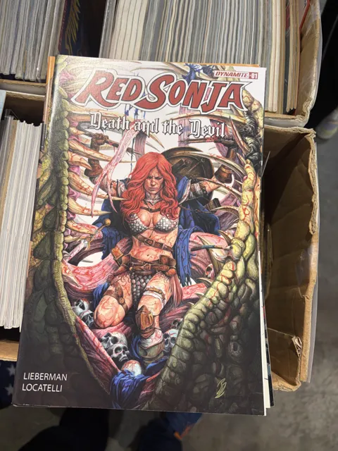 Red Sonja: Death and the Devil #1 — Red Sonja Dynamite