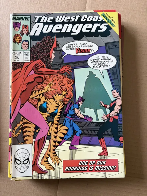 The West Coast Avengers #42 — West Coast Avengers Marvel