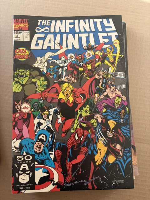 The Infinity Gauntlet — Infinity Gauntlet Marvel Comics
