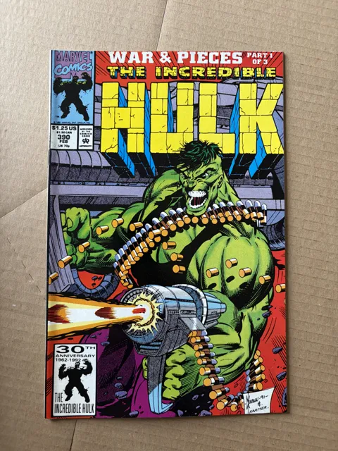 The Incredible Hulk #390 – War & Pieces Part 1 of 3 — Hulk Marvel Comics