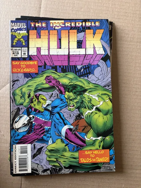 The Incredible Hulk #419 — Hulk Marvel Comics