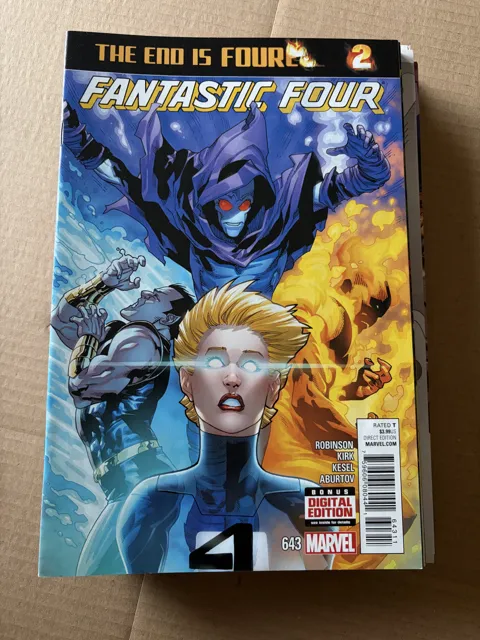 The End Is Four 2: Fantastic Four #643 — Fantastic Four Marvel